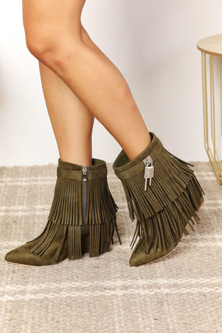 That’s so Fringe bootie