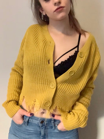 Sydney Knit Crop Sweater