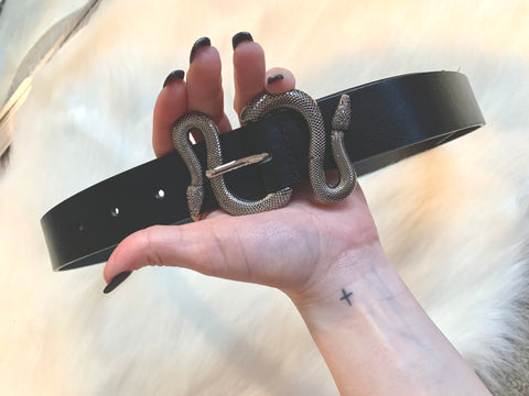 Black Medusa Belt